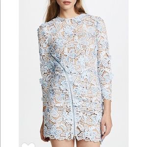 Self Portrait 3D Lily Mini Dress